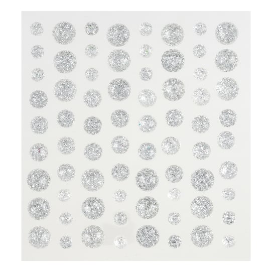12 Packs: 72 ct. (864 total) Glitter Rhinestone Stickers by Recollections™